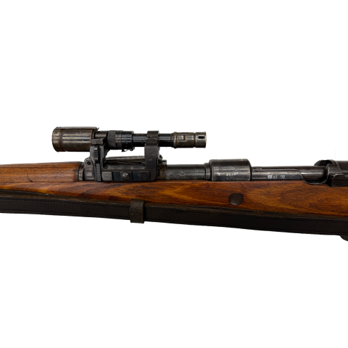 WW2 German K98 Matching 1943 Bolt-Action Caliber 8mm Sniper Rifle By JP Sauer & Sohn With vlb ZF-41 Sniper Scope & duv Mount & Sling (Original) - Photo 12