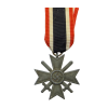 WW2 German War Merit Cross With Swords 2nd Class & Ribbon By manufactured by Förster & Barth  Image 1.png