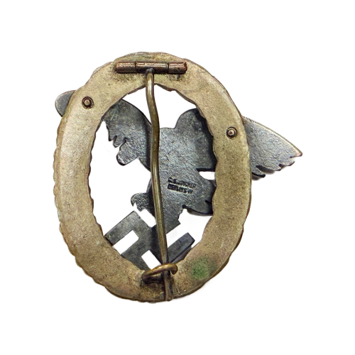 German Luftwaffe Observer Badge Manufactured By C.E. Juncker