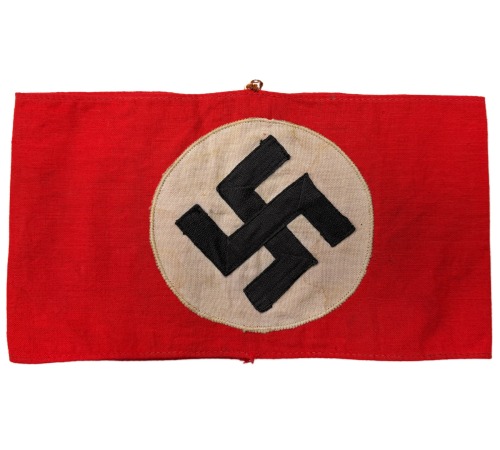 WW2 Original German NSDAP Party Members Kampfbinde/Armbinde RZM Taged Armband for Sale