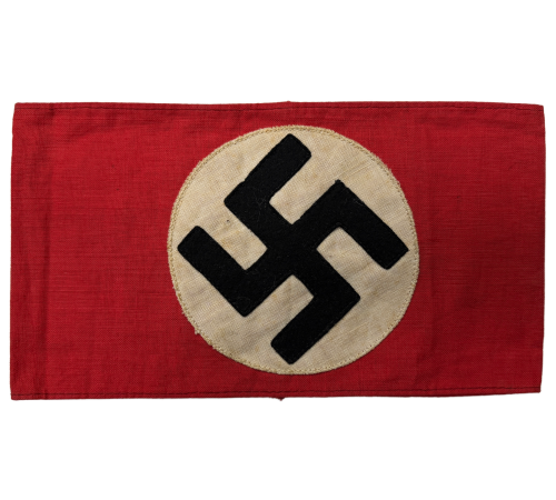 WW2 Original WW2 German NSDAP NAZI Party Members Kampfbinde Armband for Sale