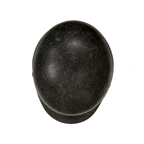WW2 German 1942 M40 Q64 Single Decal Army Heel Helmet By Quist with Leather Liner (Original) - Photo 4