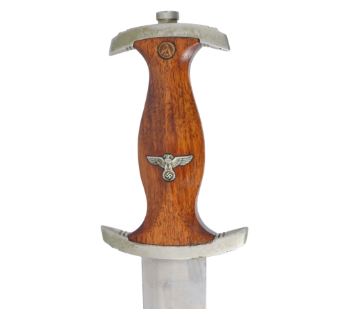 WW2 Original German Third Reich NSKK Officer's Dress Dagger with Scabbard By Carl Eickhorn for Sale
