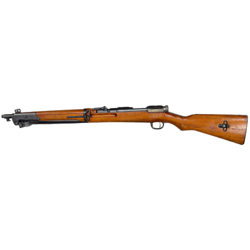WW2 Original Japanese Arisaka Type 44 Calvary Carbine Bolt-Action Rifle, Caliber 6.5×50