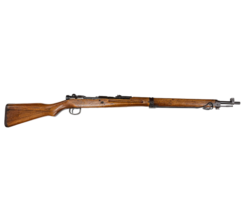 WW2 Original Japanese Arisaka Type 99 Rifle Mum intact with Anti-aircraft Sights and Monopod 