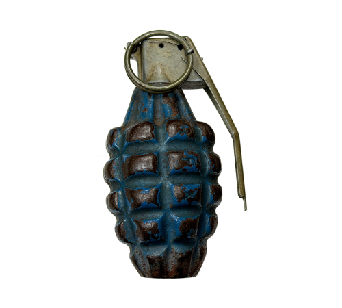 U.S. RFX Training Pineapple Grenade Inert with M213 MEI Fuze for Sale