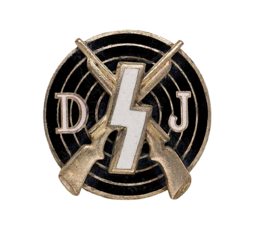 WW2 Original German Third-Reich Hitler Youth DJ Markman’s Badge for Sale